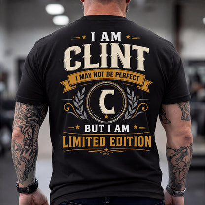 CLINT  EDI-TT36 Personalized Funny Quote Apparel