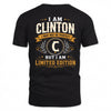 CLINTON  EDI-TT36 Personalized Funny Quote Apparel