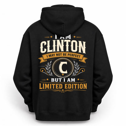 CLINTON  EDI-TT36 Personalized Funny Quote Apparel
