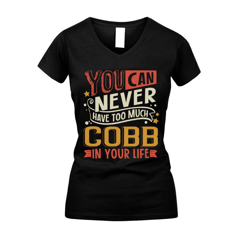 COBB  NO2-TT36 Personalized Funny Quote Apparel