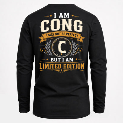 CONG  EDI-TT36 Personalized Funny Quote Apparel