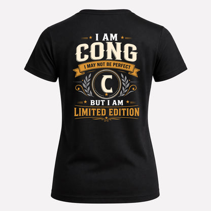 CONG  EDI-TT36 Personalized Funny Quote Apparel