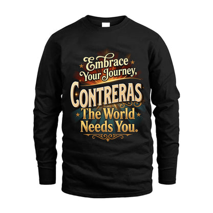 CONTRERAS L04-TT36 Personalized Funny Quote Apparel