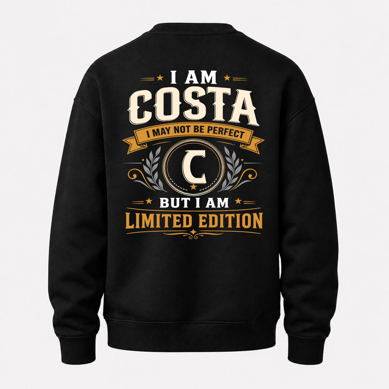 COSTA  EDI-TT36 Personalized Funny Quote Apparel