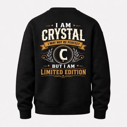 CRYSTAL  EDI-TT36 Personalized Funny Quote Apparel