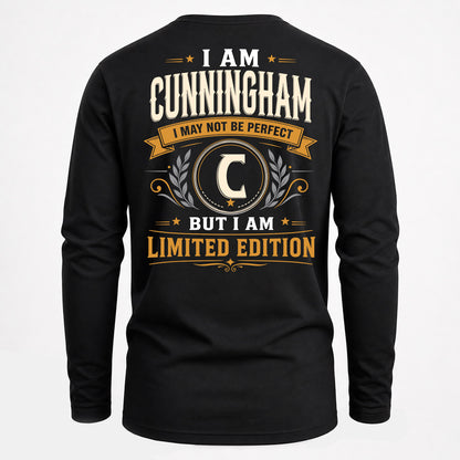 CUNNINGHAM  EDI-TT36 Personalized Funny Quote Apparel