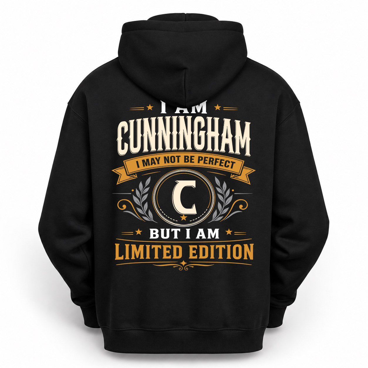 CUNNINGHAM  EDI-TT36 Personalized Funny Quote Apparel