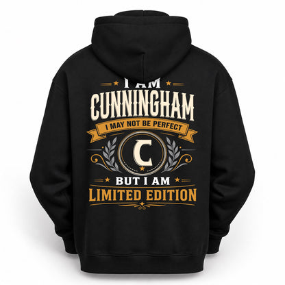 CUNNINGHAM  EDI-TT36 Personalized Funny Quote Apparel