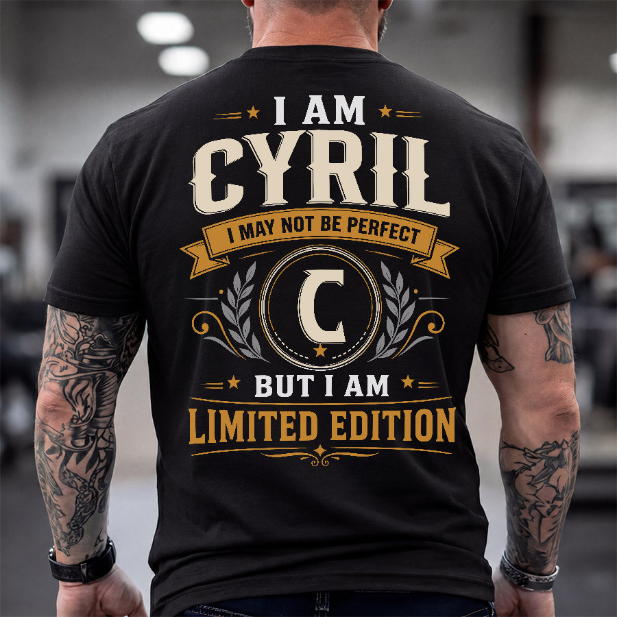 CYRIL  EDI-TT36 Personalized Funny Quote Apparel