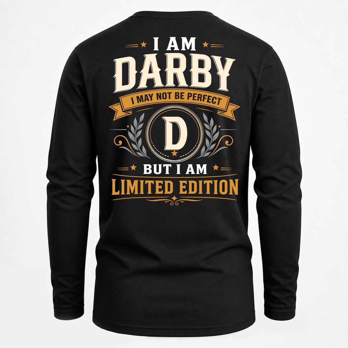 DARBY EDI-TT36 Personalized Funny Quote Apparel
