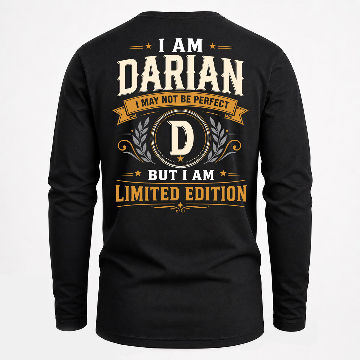 DARIAN EDI-TT36 Personalized Funny Quote Apparel
