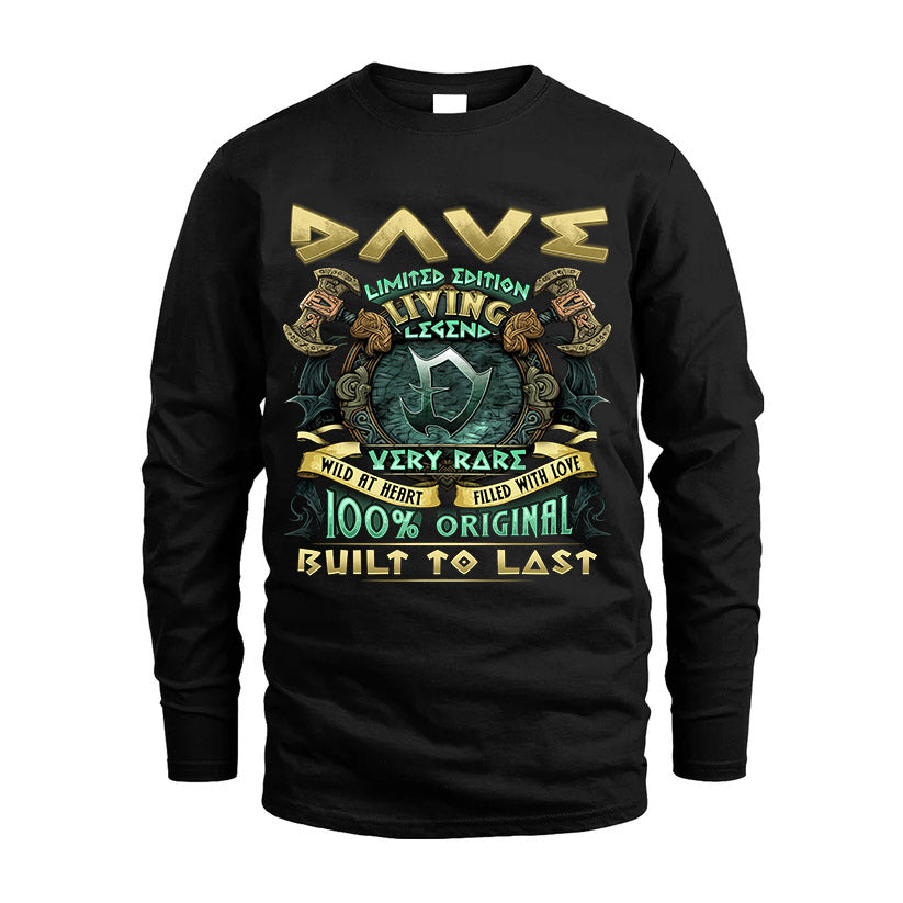 DAVE  VKI-TT36 Personalized Funny Quote Apparel
