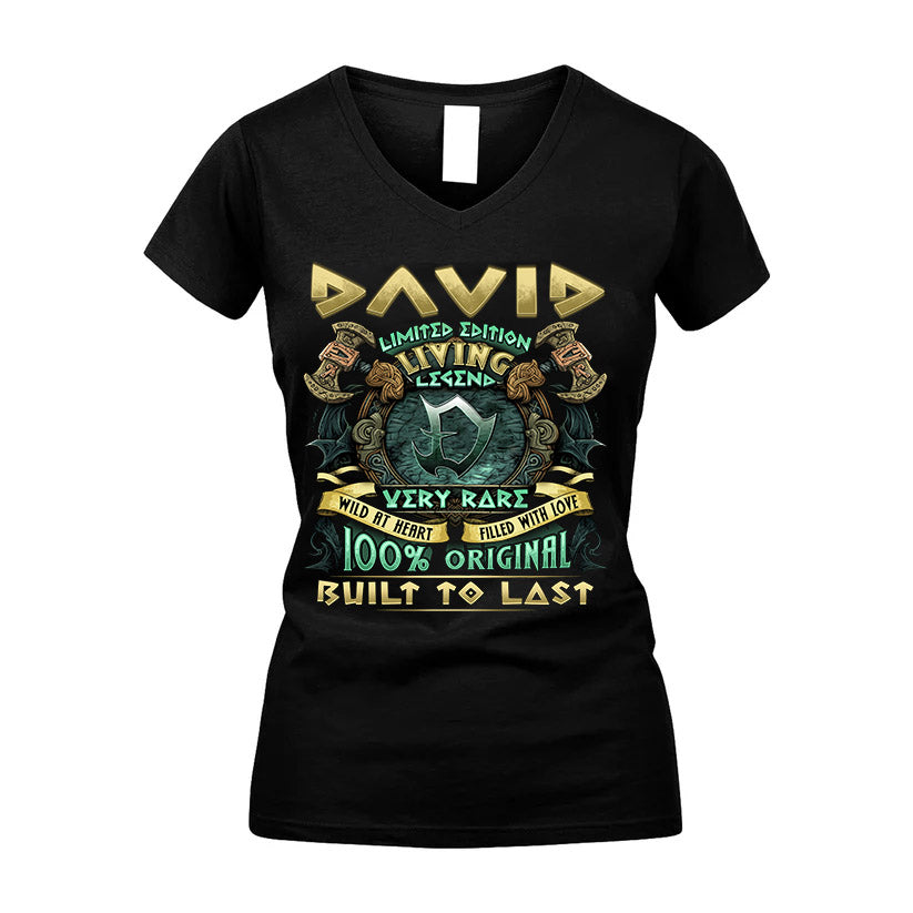 DAVID  VKI-TT36 Personalized Funny Quote Apparel