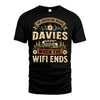DAVIES L03-TT36 Personalized Funny Quote Apparel