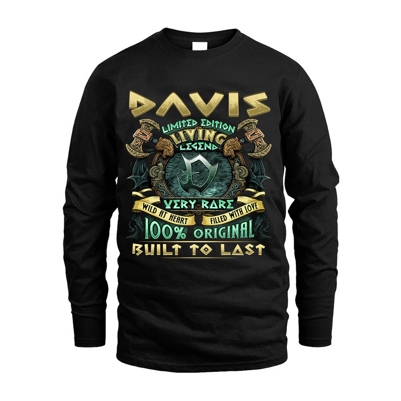 DAVIS  VKI-TT36 Personalized Funny Quote Apparel