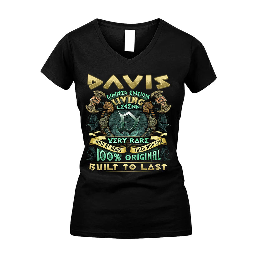 DAVIS  VKI-TT36 Personalized Funny Quote Apparel