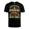 DEBORAH L03-TT36 Personalized Funny Quote Apparel