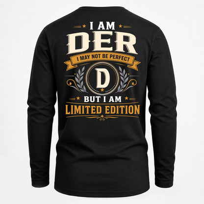 DER EDI-TT36 Personalized Funny Quote Apparel