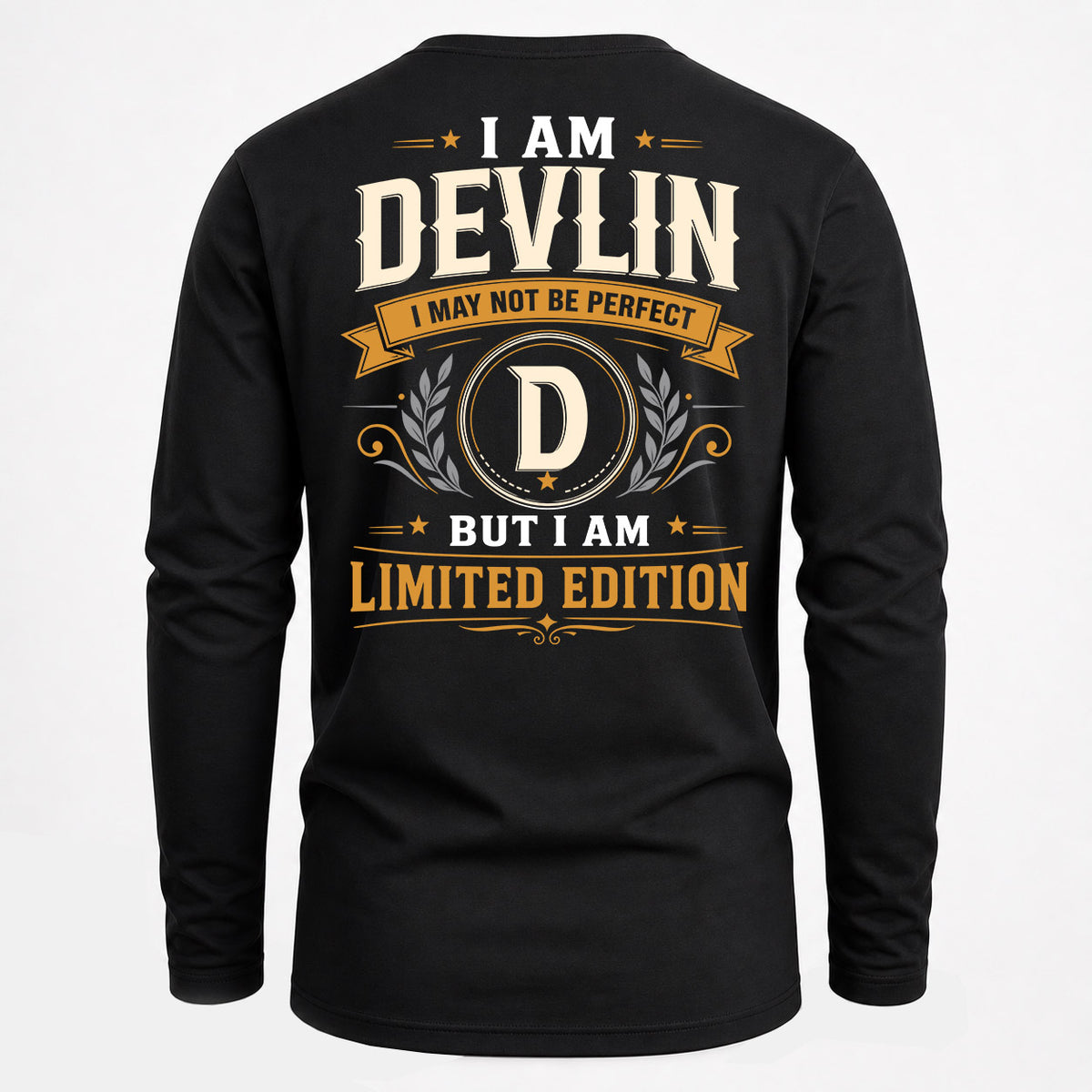 DEVLIN EDI-TT36 Personalized Funny Quote Apparel