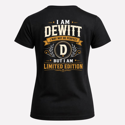 DEWITT EDI-TT36 Personalized Funny Quote Apparel