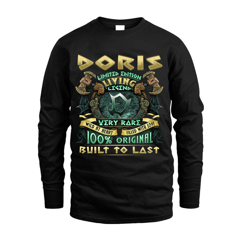 DORIS  VKI-TT36 Personalized Funny Quote Apparel