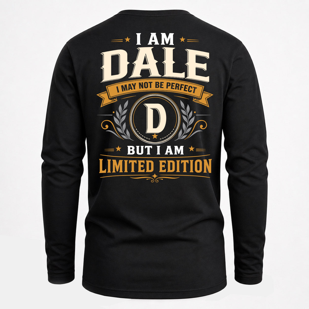 DALE  EDI-TT36 Personalized Funny Quote Apparel