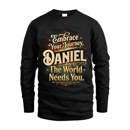 DANIEL L04-TT36 Personalized Funny Quote Apparel