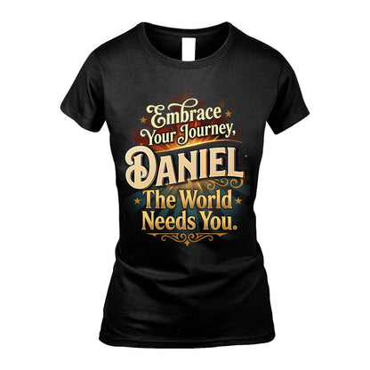DANIEL L04-TT36 Personalized Funny Quote Apparel