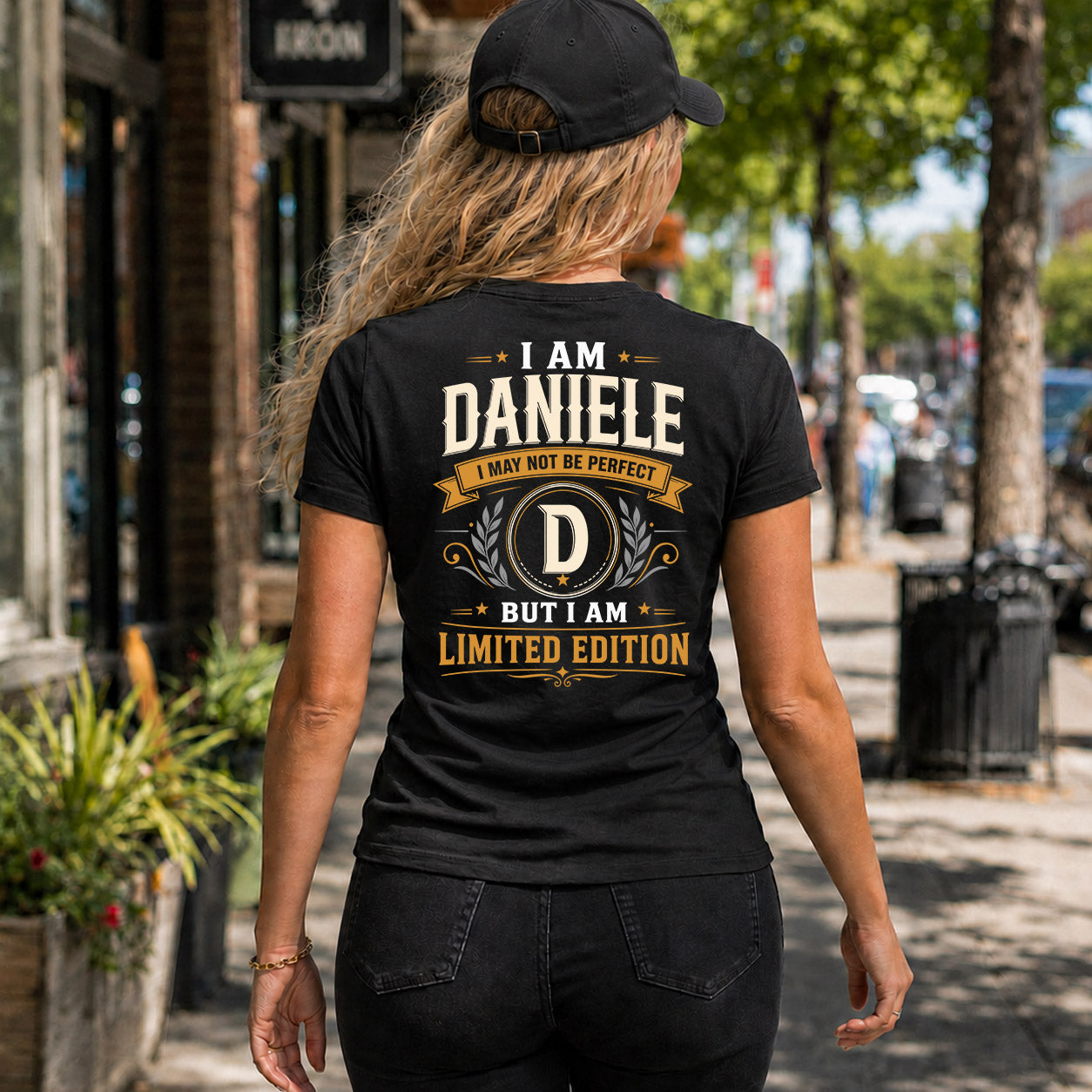 DANIELE  EDI-TT36 Personalized Funny Quote Apparel