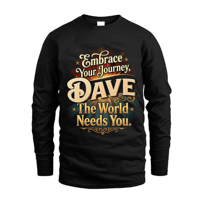 DAVE L04-TT36 Personalized Funny Quote Apparel