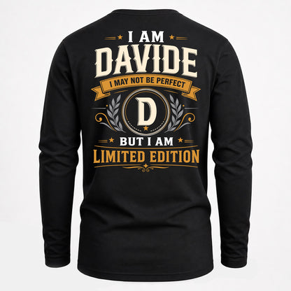 DAVIDE  EDI-TT36 Personalized Funny Quote Apparel
