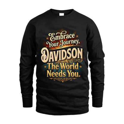 DAVIDSON L04-TT36 Personalized Funny Quote Apparel
