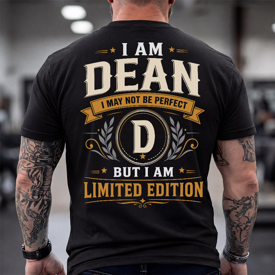DEAN  EDI-TT36 Personalized Funny Quote Apparel