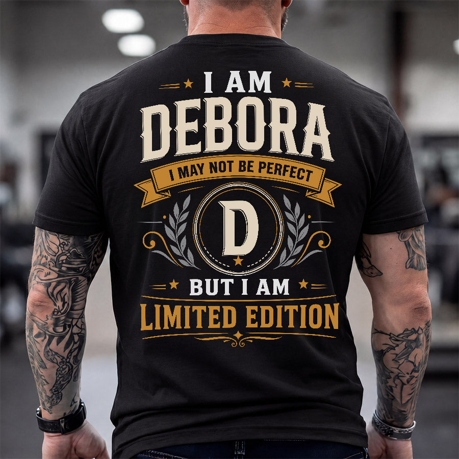 DEBORA  EDI-TT36 Personalized Funny Quote Apparel