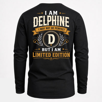 DELPHINE  EDI-TT36 Personalized Funny Quote Apparel