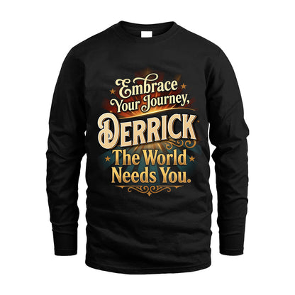 DERRICK L04-TT36 Personalized Funny Quote Apparel