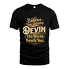 DEVIN L04-TT36 Personalized Funny Quote Apparel
