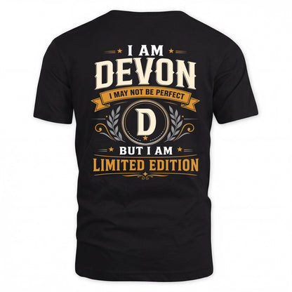 DEVON  EDI-TT36 Personalized Funny Quote Apparel