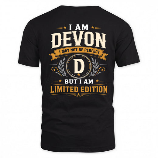 DEVON  EDI-TT36 Personalized Funny Quote Apparel