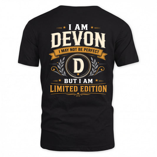 DEVON  EDI-TT36 Personalized Funny Quote Apparel
