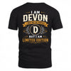 DEVON  EDI-TT36 Personalized Funny Quote Apparel