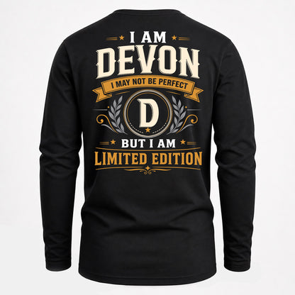 DEVON  EDI-TT36 Personalized Funny Quote Apparel