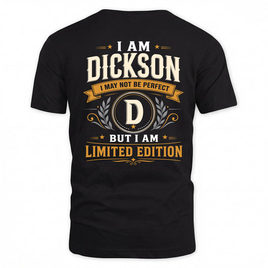 DICKSON  EDI-TT36 Personalized Funny Quote Apparel
