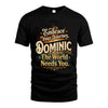 DOMINIC L04-TT36 Personalized Funny Quote Apparel