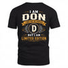 DON  EDI-TT36 Personalized Funny Quote Apparel