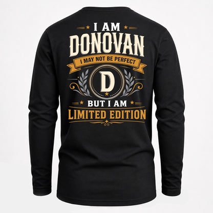 DONOVAN  EDI-TT36 Personalized Funny Quote Apparel