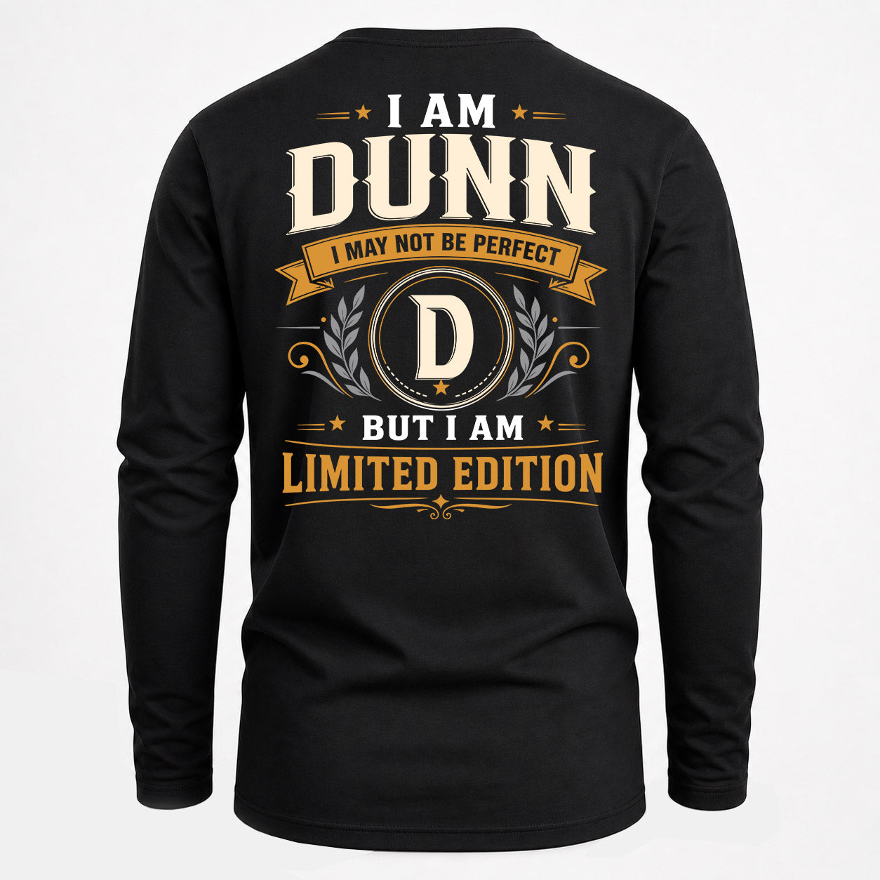 DUNN  EDI-TT36 Personalized Funny Quote Apparel