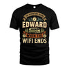 EDWARD L03-TT36 Personalized Funny Quote Apparel
