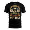 ELLIE L03-TT36 Personalized Funny Quote Apparel