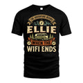 ELLIE L03-TT36 Personalized Funny Quote Apparel